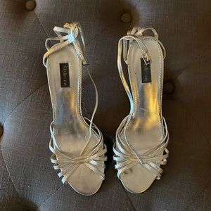 Silver Style & Co heels